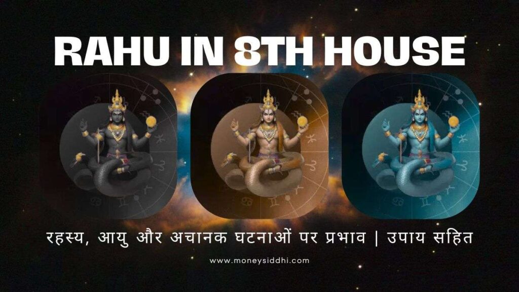 Rahu in 8th House: रहस्य, आयु और अचानक घटनाओं पर प्रभाव | उपाय सहित